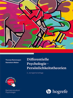cover image of Differentielle Psychologie--Persönlichkeitstheorien